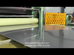 Réduction des coûts Augmentation de la production, coupe de tôle entièrement automatique, démarrage à une clé, planéité de 0,3 mm