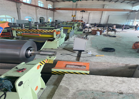 Machine de fente d'acier inoxydable de SUS304 SUS201 0.3-3 x 1250