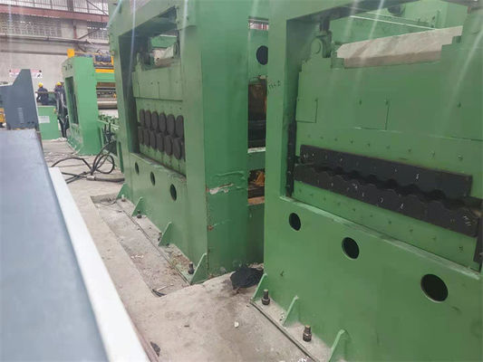 La tôle d'acier lourde de mesure a coupé à la ligne machine de longueur pour l'acier au carbone laminé à chaud