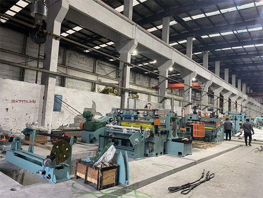 Précision longitudinale de bobine en acier à grande vitesse superbe fendant 180mpm de la ligne 4 x 1600