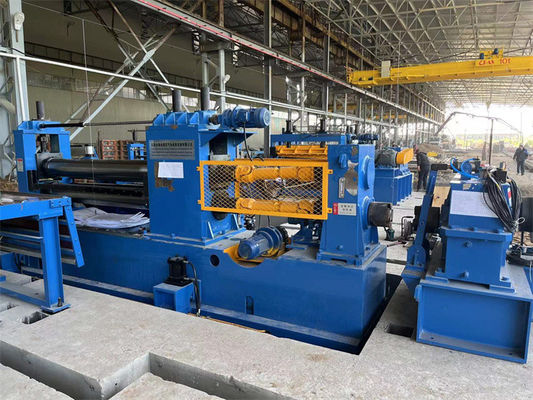 0.6-6 x 1600 lignes de fente acier moyen de mesure de machine lovent fendre la ligne