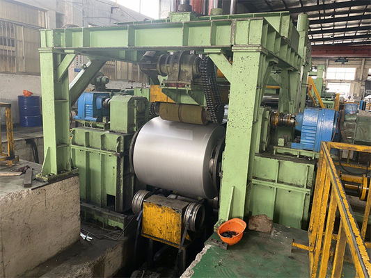 Coupe en métal d'acier inoxydable à la mesure lourde de machine de longueur avec le règlage de bord