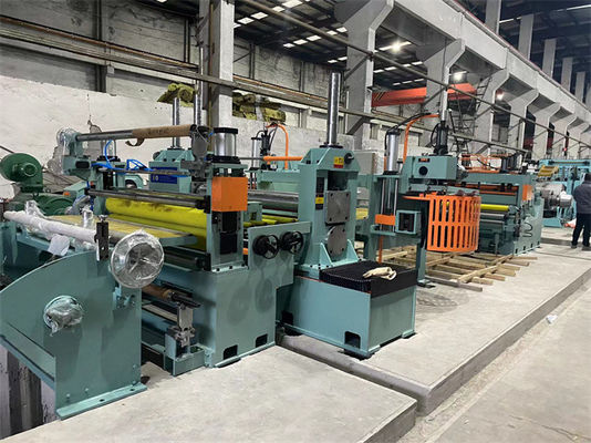 Bobine de haute précision d'acier inoxydable fendant la ligne découpeuse jumelle de machine facultative