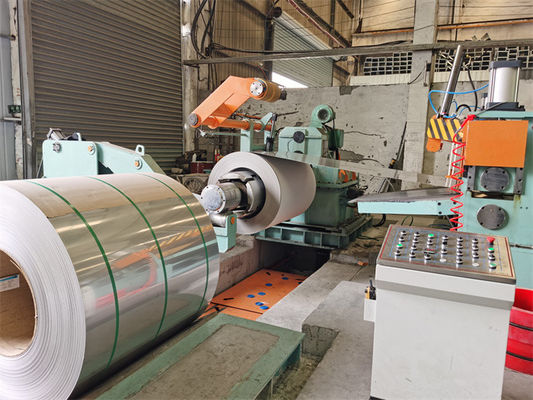 Bobine en acier de vitesse de SUS superbe de précision fendant des lignes machine 3 x 1600 3mm