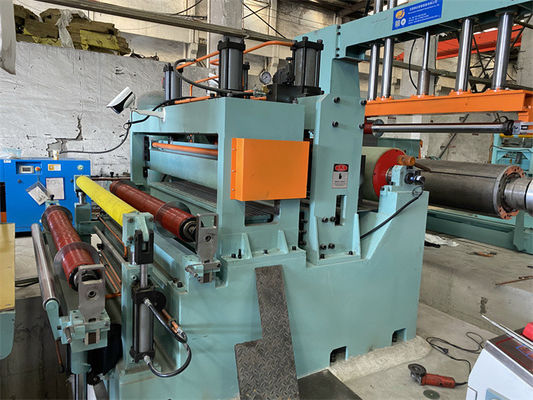 Ligne machine de machine de fente de feuille de haute précision de fente en aluminium épaisse de bobine de 0.3-3mm