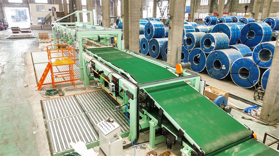 6Hi Nivélisateur de ciseaux rotatifs Ciseaux à mouche coupés sur une ligne de longueur SUS acier inoxydable 0,2 - 2 X 850