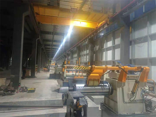 précision de 3x1600 200mpm fendant la ligne bobine en acier à grande vitesse superbe fendant la ligne machine