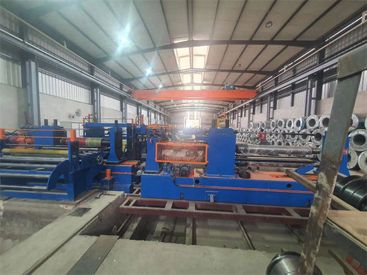 Bobine pour lover le métal fendant la ligne feuille d'acier au carbone de CR fendant la ligne têtes de découpeuse de double