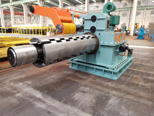 Le pot tournant en acier de découpeuse d'Uncoiler de bobine de précision usine pour la ligne de fente en acier