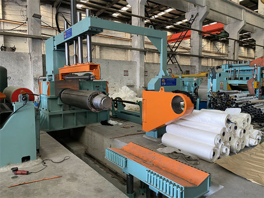 Ligne machine de machine de fente de feuille de haute précision de fente en aluminium épaisse de bobine de 0.3-3mm